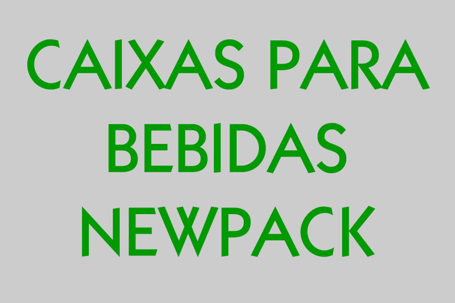 caixas para bebidas personalizadas newpack